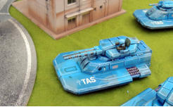 Wraith command tank