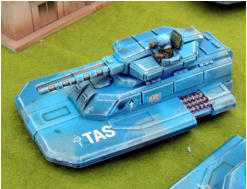 Wraith command tank