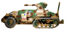 Lyon AC Viking KlieneKrad carries up to 4 infantry or a sniper team. It is armed with a New Ukrainian made 12mm Coil-Gun and ATGWs and may also tow an MLRS system 