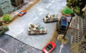 Lightnings moving through town