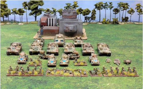 The entire force - pretty much two detachments