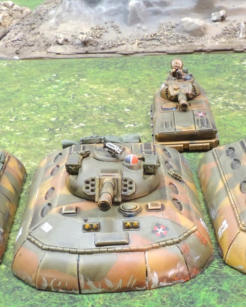 An M2A2 Command tank - note the stowage where the missile boxes would be