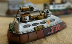 Combat Car on the move