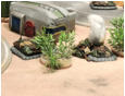 Division Legere Epee APC moves past the smoking wreck of a Panthere tank