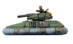 Finished Montsabert Gatling Hover Tank