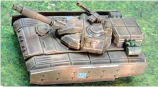 A Vombat MBT with Yubka package.
